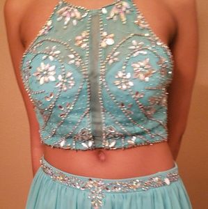 B Darlin Sequin Formal 2-Piece